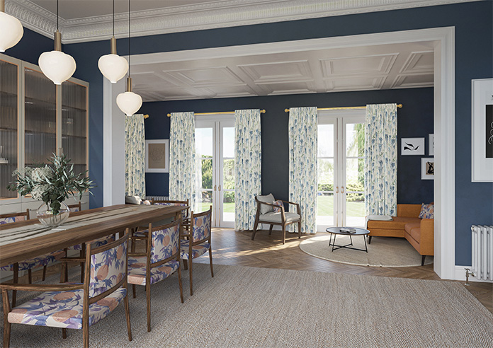 Wisteria Silk, Dream - Made to Measure Curtains - Image 8